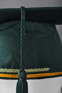 GGCS001訂製團體畢業帽流蘇 設計四方帽帽穗 供應畢業帽流蘇 畢業帽流蘇製造商  紐穗 側面照